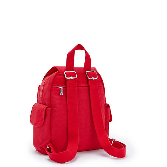 Kipling City Pack Mini Rugzak Rood | BE 1487LI